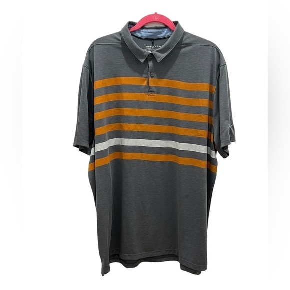 Nike Mens Golf Grey Shirt XXL - Picture 1 of 9